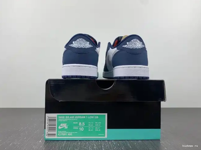 Cheap Kickmax SB Low Navy Jordan Midnight 1 CJ7891-400 0413